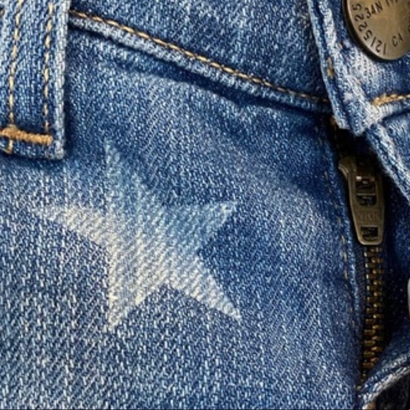 Current/Elliott The Stiletto White Star Skinny Mid-Low Rise Jeans 27 EUC - Picture 11 of 16